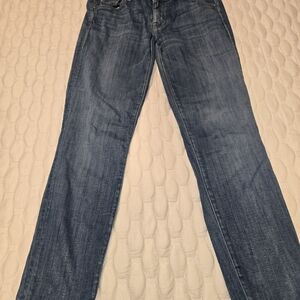 MOTHER Women's Ankle & Cropped Jeans - Blue